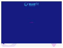 Tablet Screenshot of bluefithealthclub.com.au